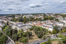 Vue sur le quartier de la préfecture - Périgueux Photographe télépilote de drone
