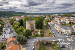 Tour de Vesone - Perigueux Photographe télépilote de drone