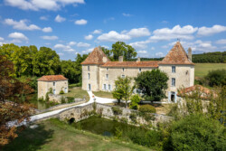 Château de La Mothe - Vue aérienne