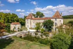 Château de La Mothe - Vue aérienne