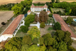 Château de La Mothe - Vue aérienne