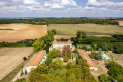 Château de La Mothe - Vue aérienne