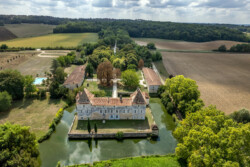 Château de La Mothe - Vue aérienne