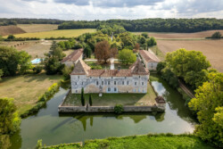 Château de La Mothe - Vue aérienne