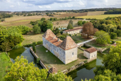 Château de La Mothe - Vue aérienne