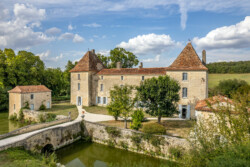 Château de La Mothe - Vue aérienne