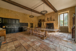 Château de La Mothe - Cuisine principale