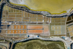 Survol des marais salants de Guérande