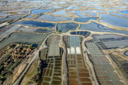 Survol des marais salants de Guérande