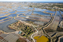 Survol des marais salants de Guérande