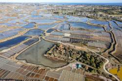 Survol des marais salants de Guérande