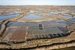 Survol des marais salants de Guérande