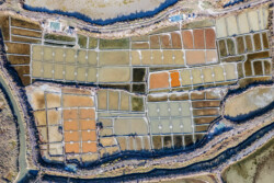 Survol des marais salants de Guérande