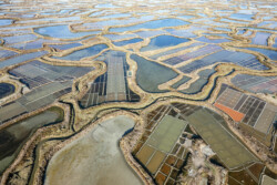 Survol des marais salants de Guérande