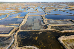 Survol des marais salants de Guérande
