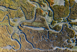 Survol des marais salants de Guérande