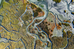 Survol des marais salants de Guérande
