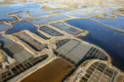 Survol des marais salants de Guérande