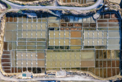 Survol des marais salants de Guérande