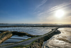 Survol des marais salants de Guérande