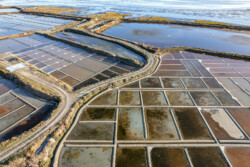 Survol des marais salants de Guérande