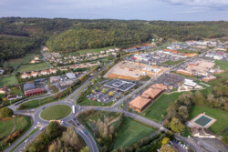 Reportage en Entreprise - Vue aérienne