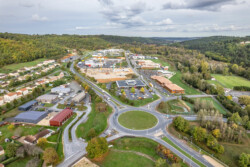 Reportage en Entreprise - Vue aérienne