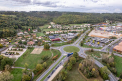 Reportage en Entreprise - Vue aérienne