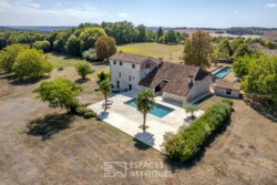 Immobilier Leguillac - vue aérienne