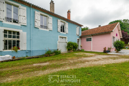 Immobilier Nontron - Façade gite