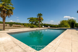 Immobilier Leguillac - Piscine
