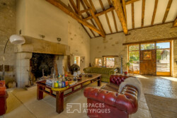 Immobilier Leguillac - Séjour