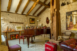 Immobilier Leguillac - Séjour