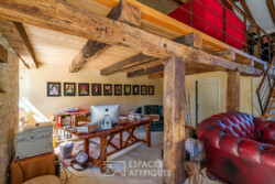 Immobilier Leguillac - Séjour