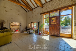 Immobilier Leguillac - Séjour