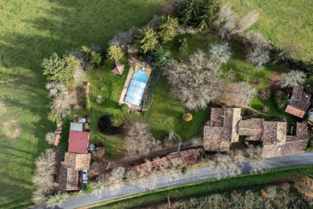 Immobilier Gaugeac - Vue aérienne
