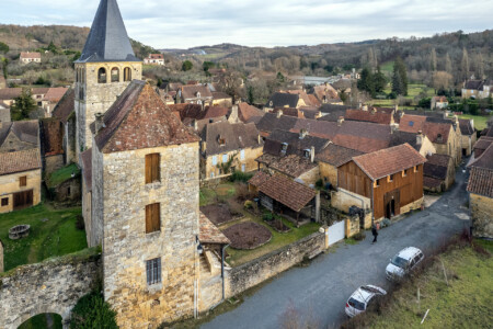 Immobilier Saint-PomPont - Vue aérienne