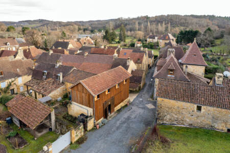 Immobilier Saint-PomPont - Vue aérienne