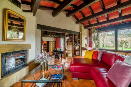 Immobilier Gaugeac - Salon
