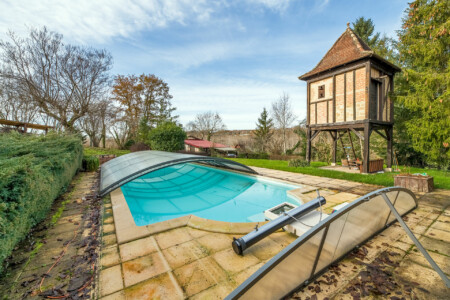 Immobilier Gaugeac - Piscine