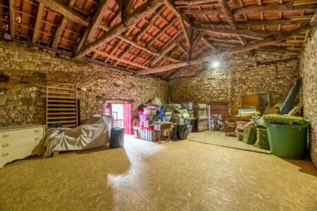Immobilier Saint-PomPont - grange du séchoir