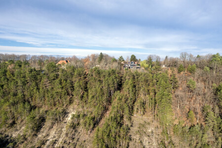 Immobilier Rouffignac - vue aérienne de la maison principale