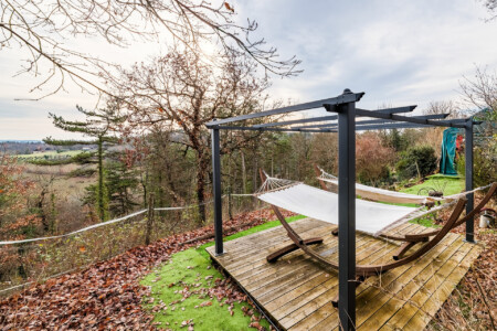 Immobilier Rouffignac - Le coin détente du gîte panoramique