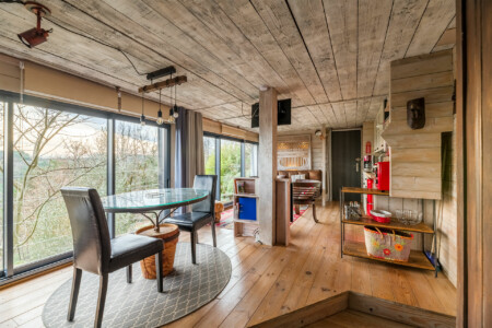 Immobilier Rouffignac - séjour du gîte panoramique