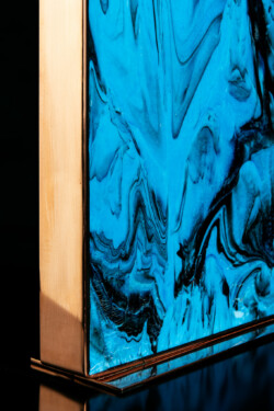 Packshot - L'atelier de Mr C - Lampe verticale éteinte : détail