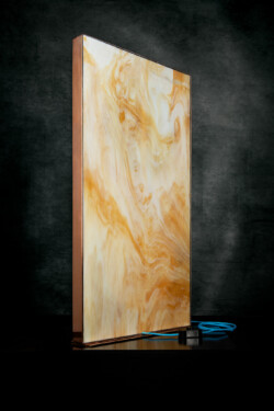 Packshot - L'atelier de Mr C - Lampe verticale éteinte : face arrière