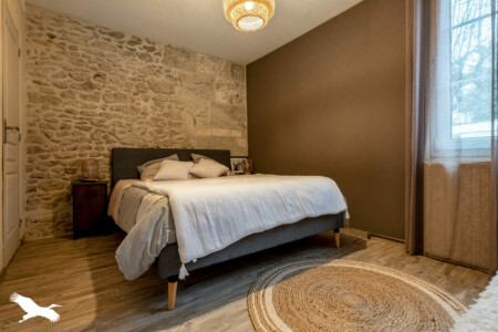 Immobilier Périgueux - A l'étage : chambre