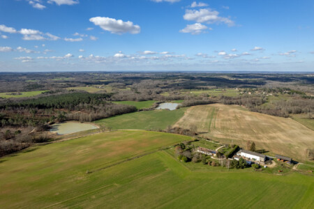 Immobilier Saint-Meard de Gurçon - Vue aérienne