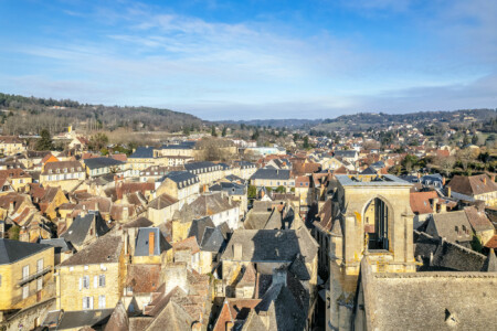 Immobilier Sarlat - Vue aérienne par drone