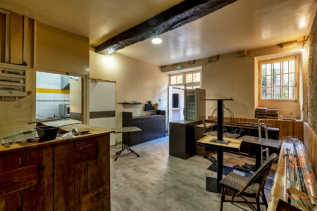Immobilier Sarlat - Salle arrière du restaurant